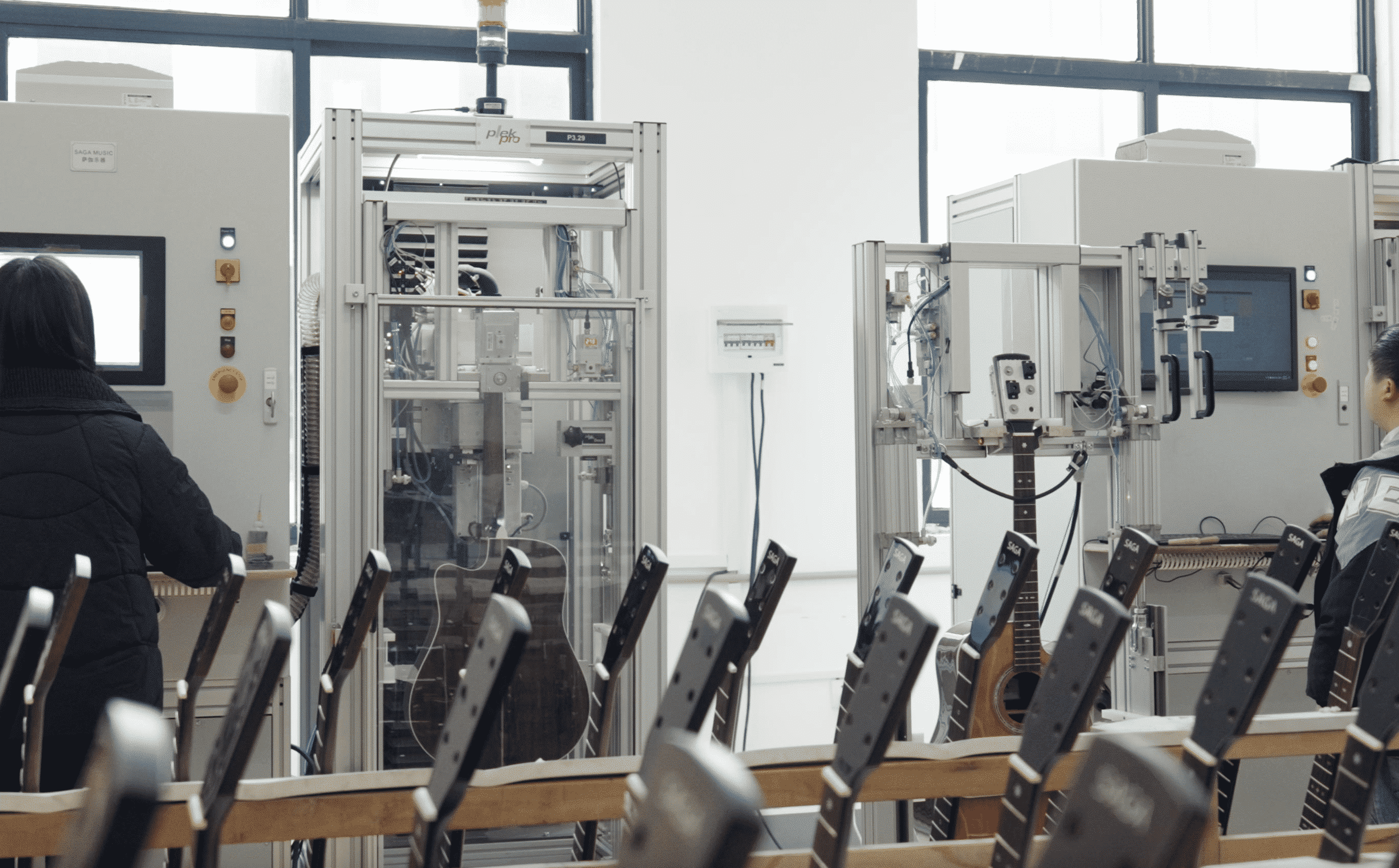 Ideal action: Plek your guitar